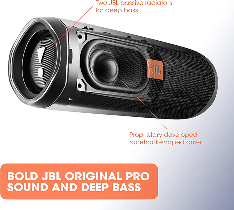JBL Flip 5 Bluetooth Speaker (Eco Blue)